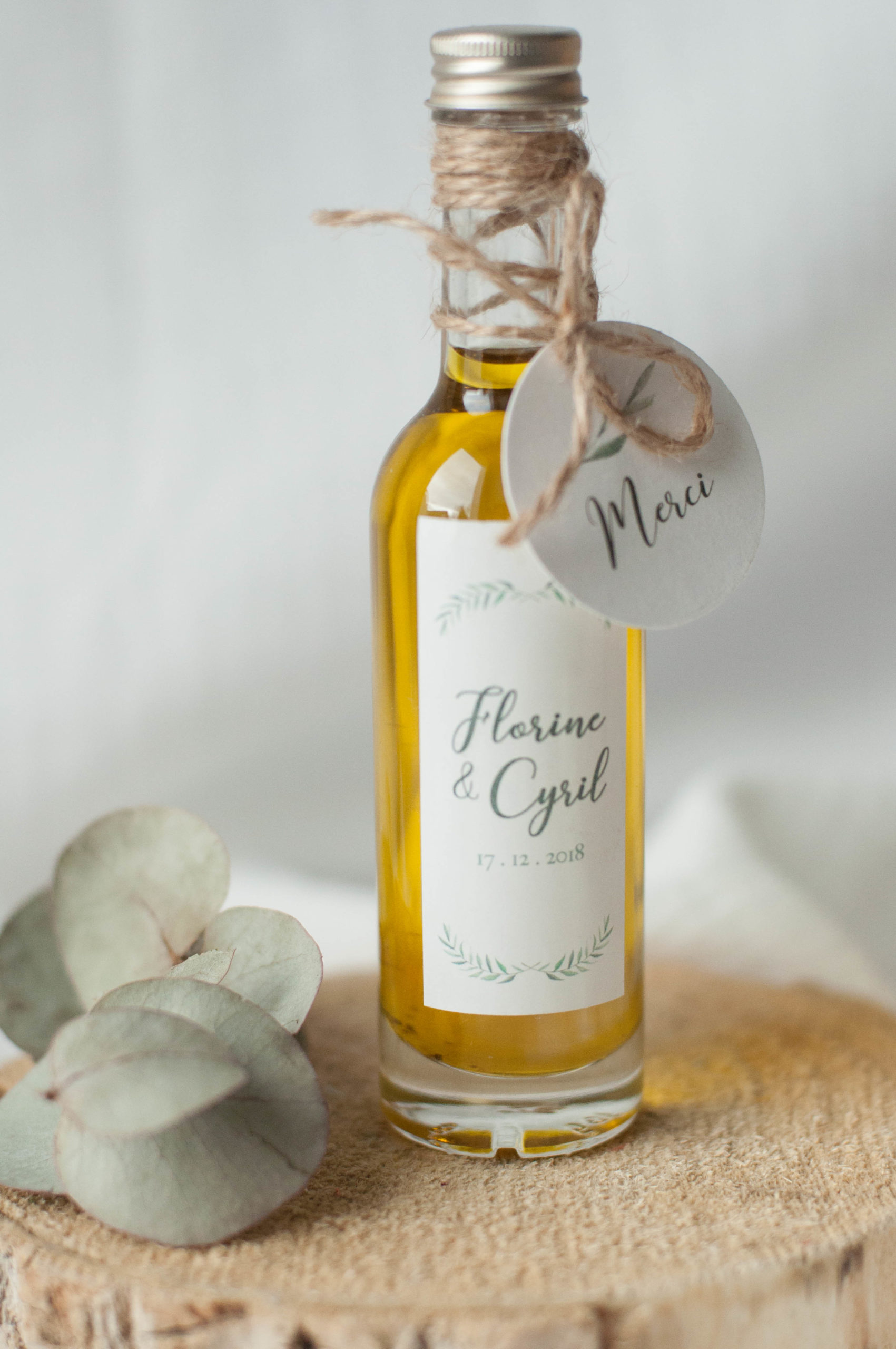 l'huile d'olive à offrir comme cadeau à vos invités