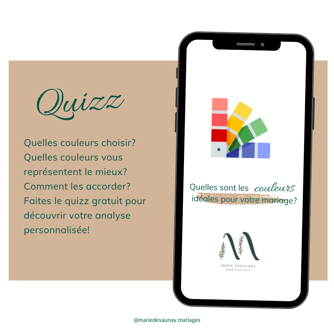 quizz couleurs mariage quizz couleurs mariage