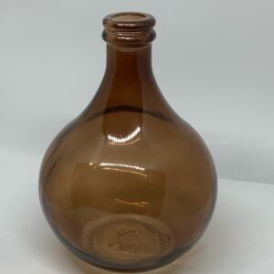 Vase mini dame-jeanne ambré