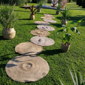 tapis rond