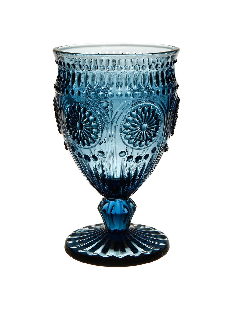 Verre bleu en location