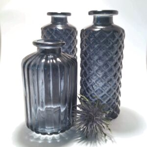 Vase bleu vintage