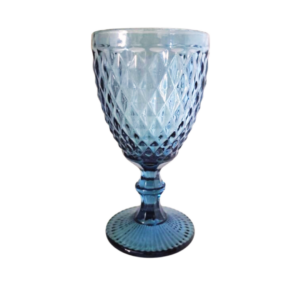 Verre bleu en location