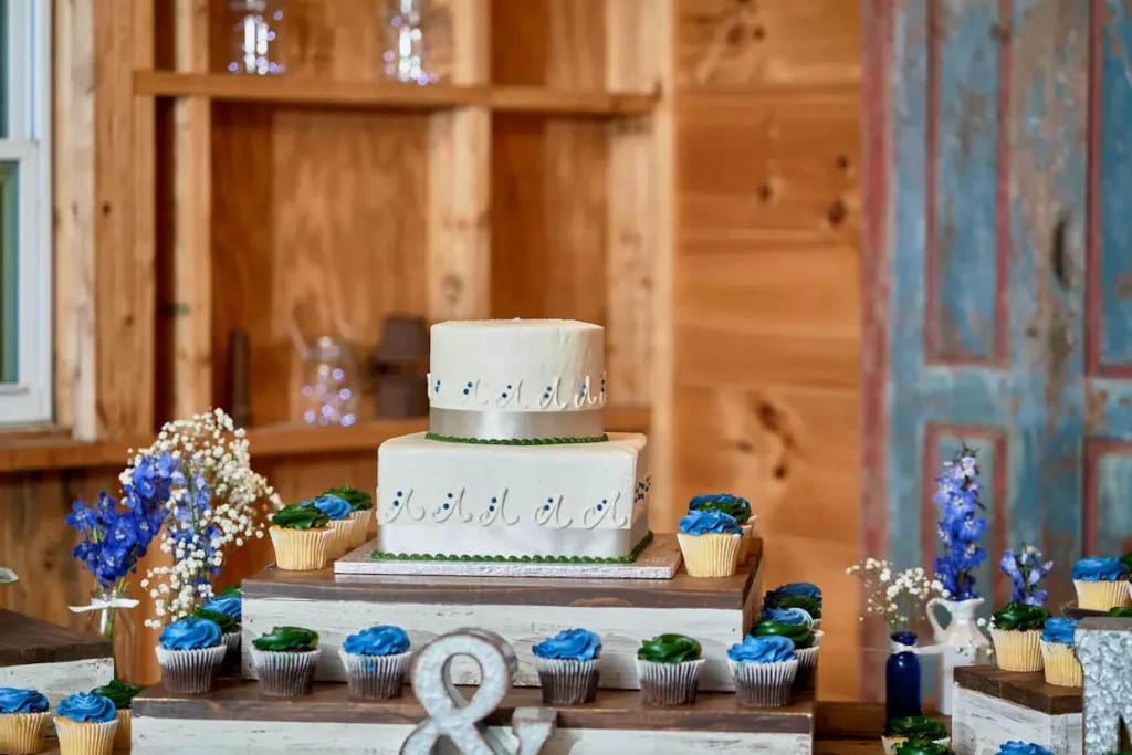mariage chromatique bleu