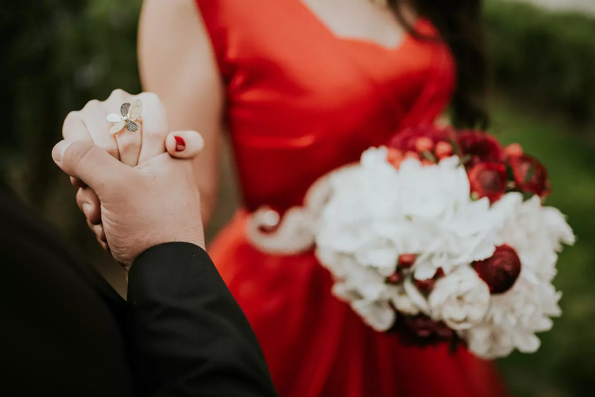 mariage chromatique rose violine