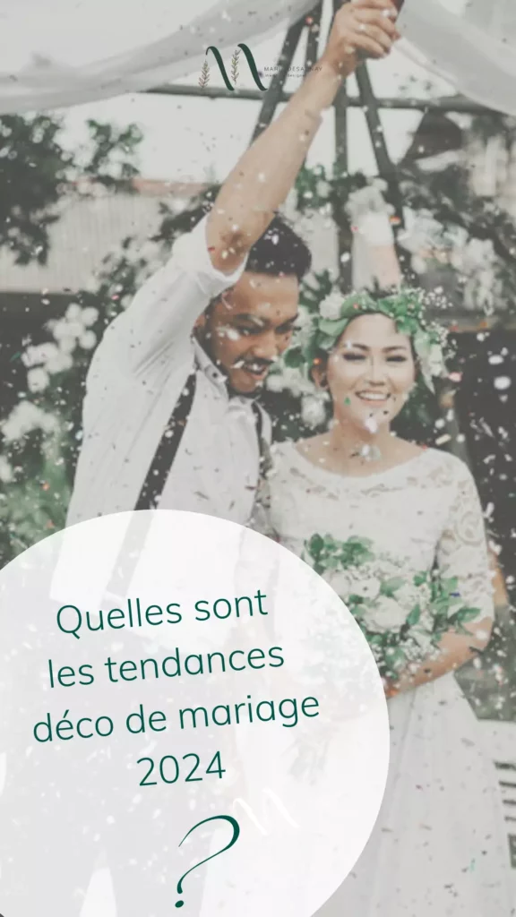 Tendances déco mariage