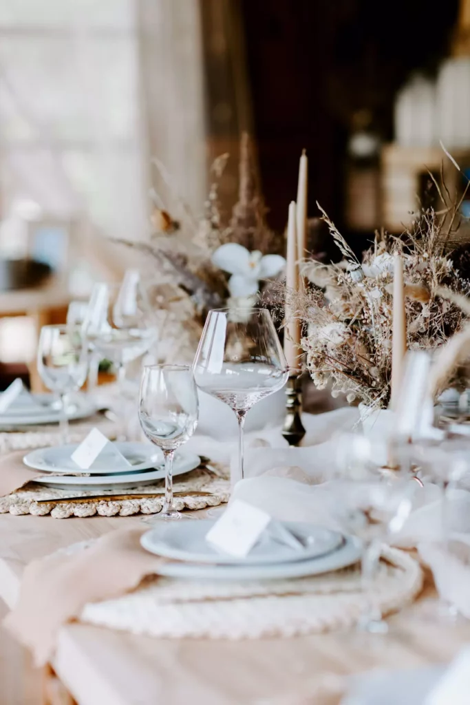 tendances déco mariage 2024 