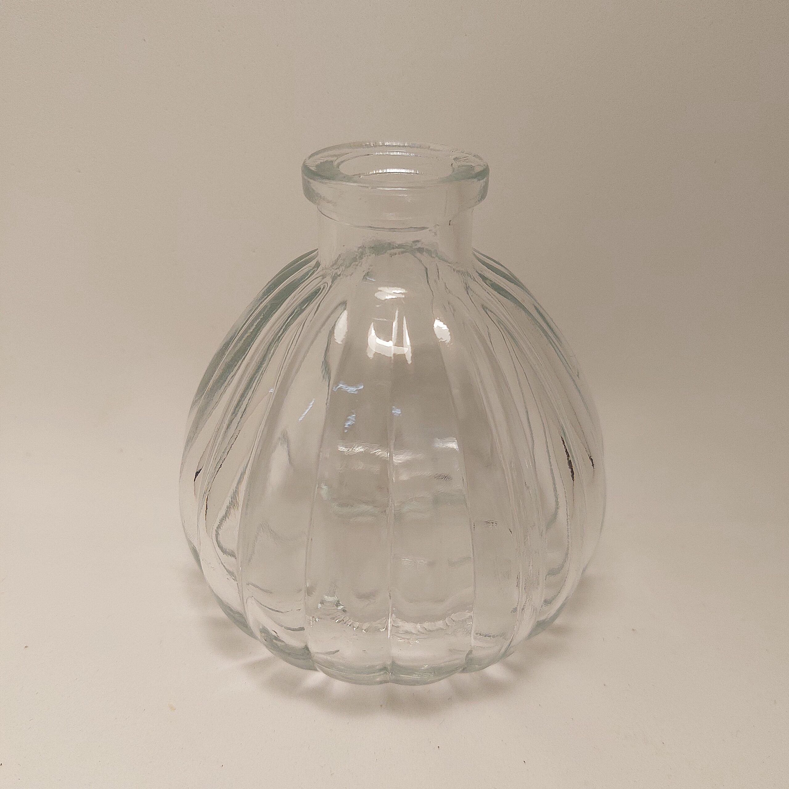 vase verre transparent