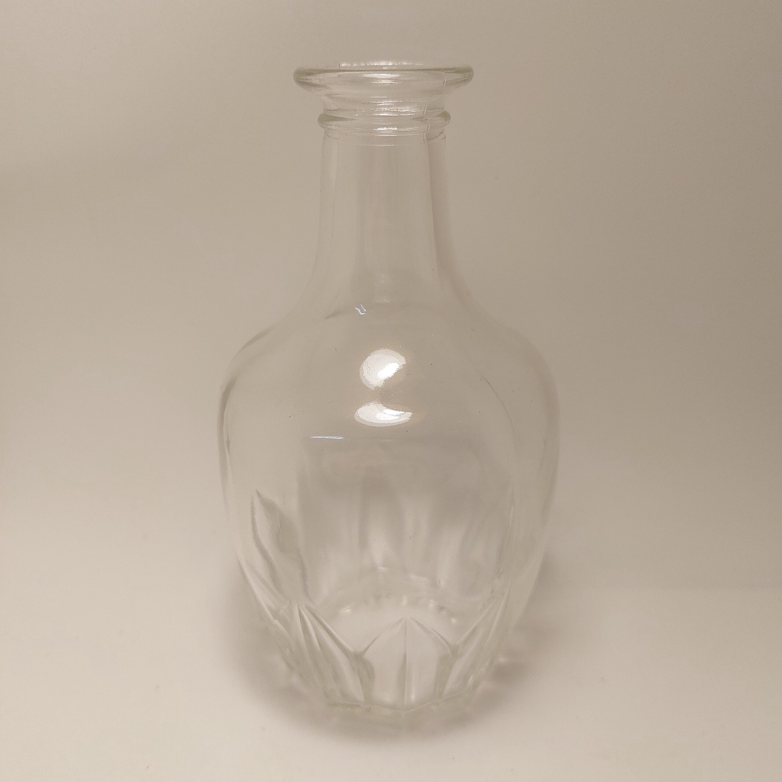 vase verre transparent