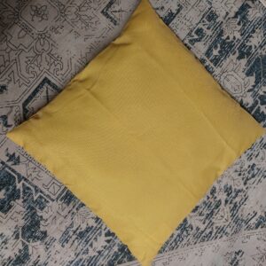 coussin jaune