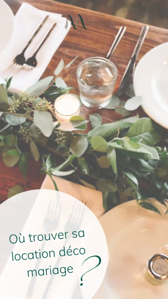trouver sa location déco mariage