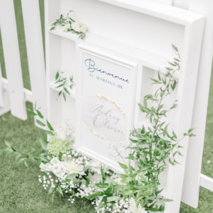 Panneau accueil mariage