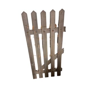 Barrière en bois pour la déco de votre mariage