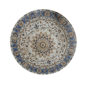 Location tapis rond vintage mariage
