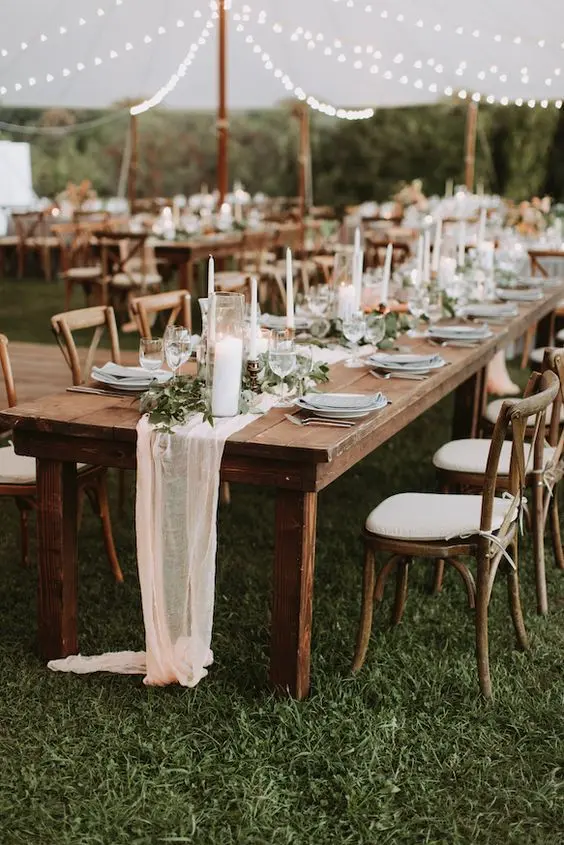 décoration mariage en extérieur