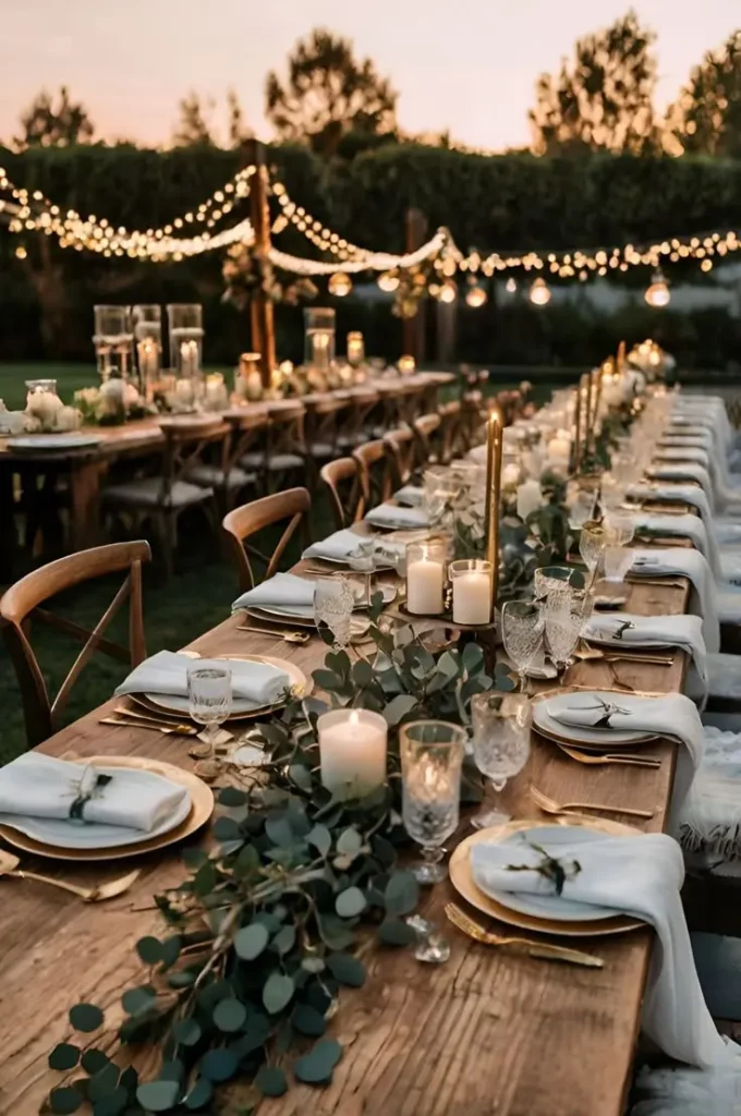 décoration mariage en extérieur