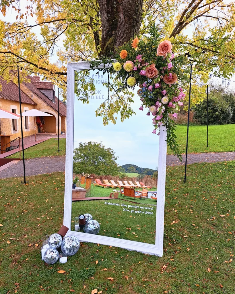 décoration mariage en extérieur