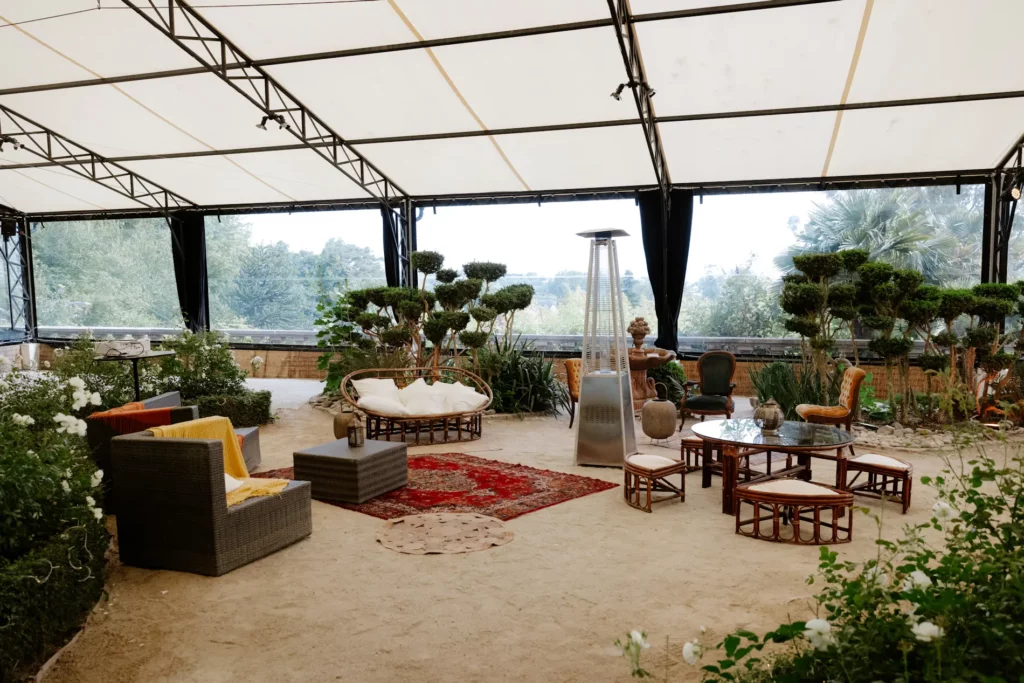 décoration mariage en extérieur