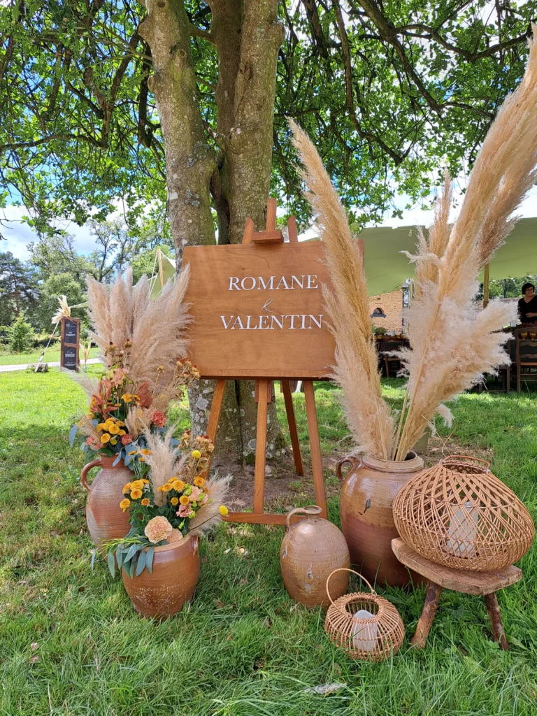 scénographie d'accueil de mariage : les bonnes pratiques pour éviter les erreurs - mariage au domaine des Hayes