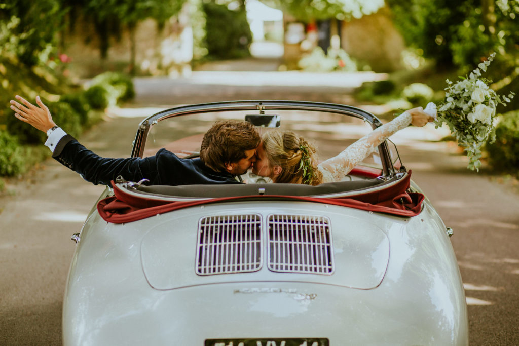 Mariage Porsche wedding designer Normandy