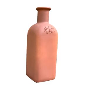 Bouteille vase terracotta