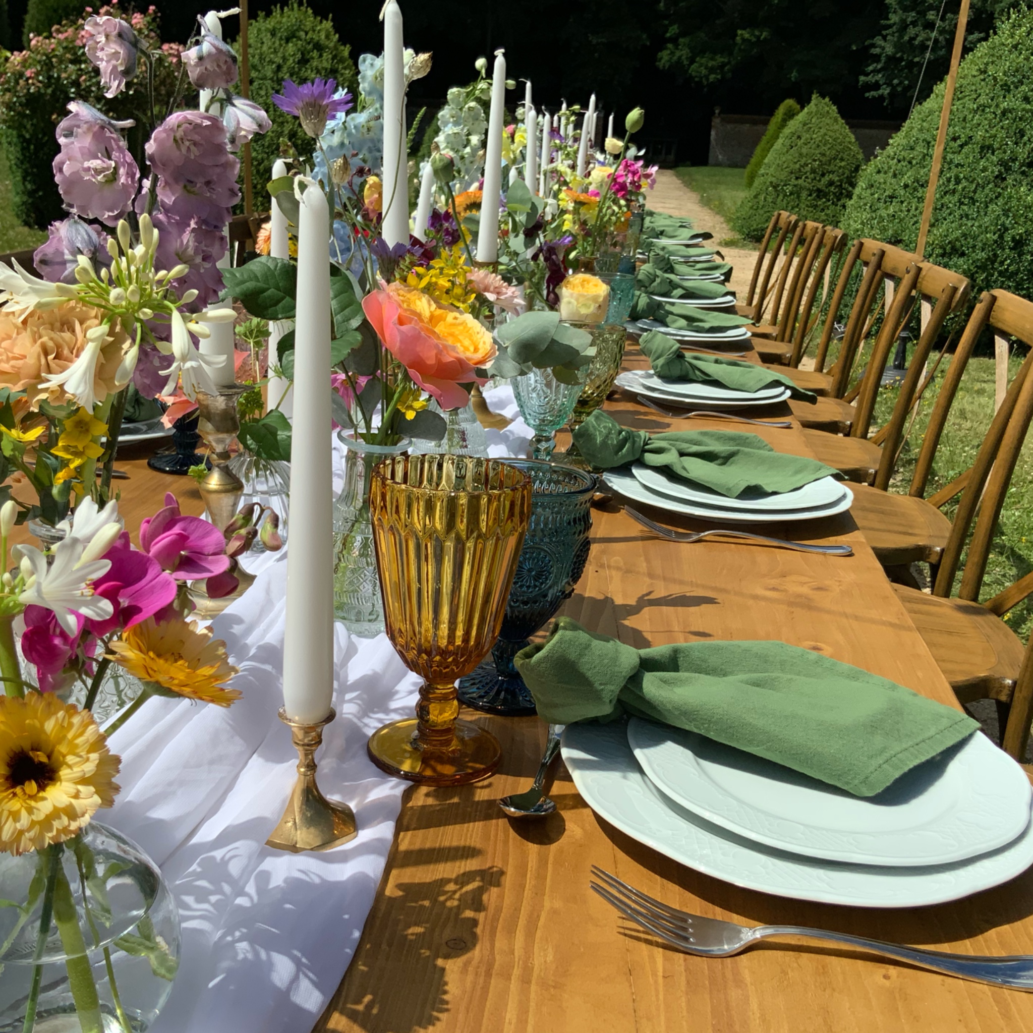 Verre-couleurs-mariage-à louer