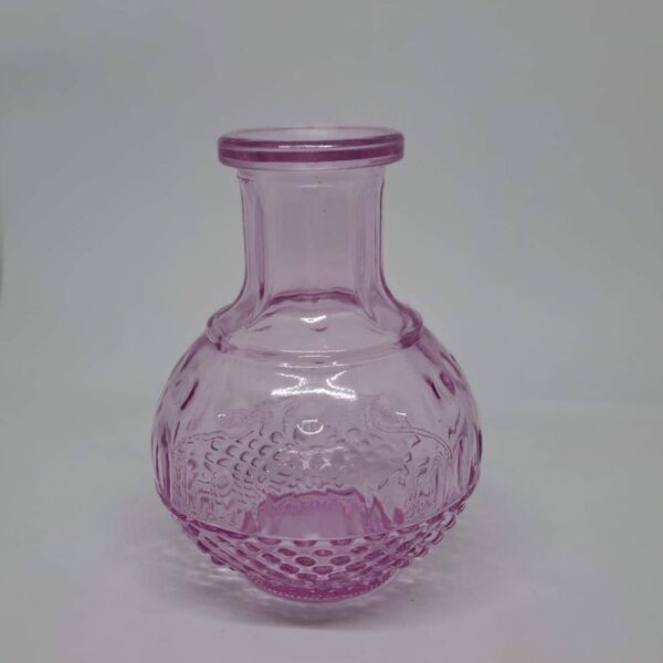 Location soliflore vase rose en verre
