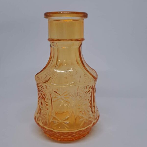 Location soliflore vase orange en verre