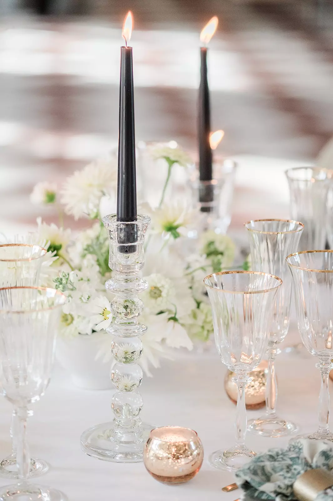 photos de mariage Shooting-bougeoirs en verre