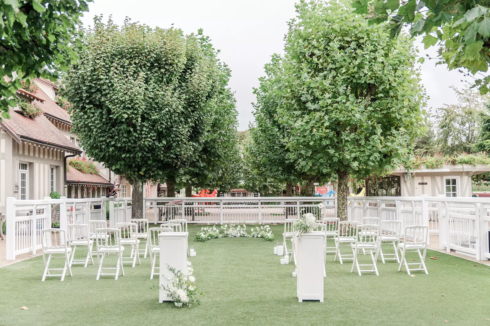 photos de mariage Shooting-Hippodrome cérémonie laique en extereieur