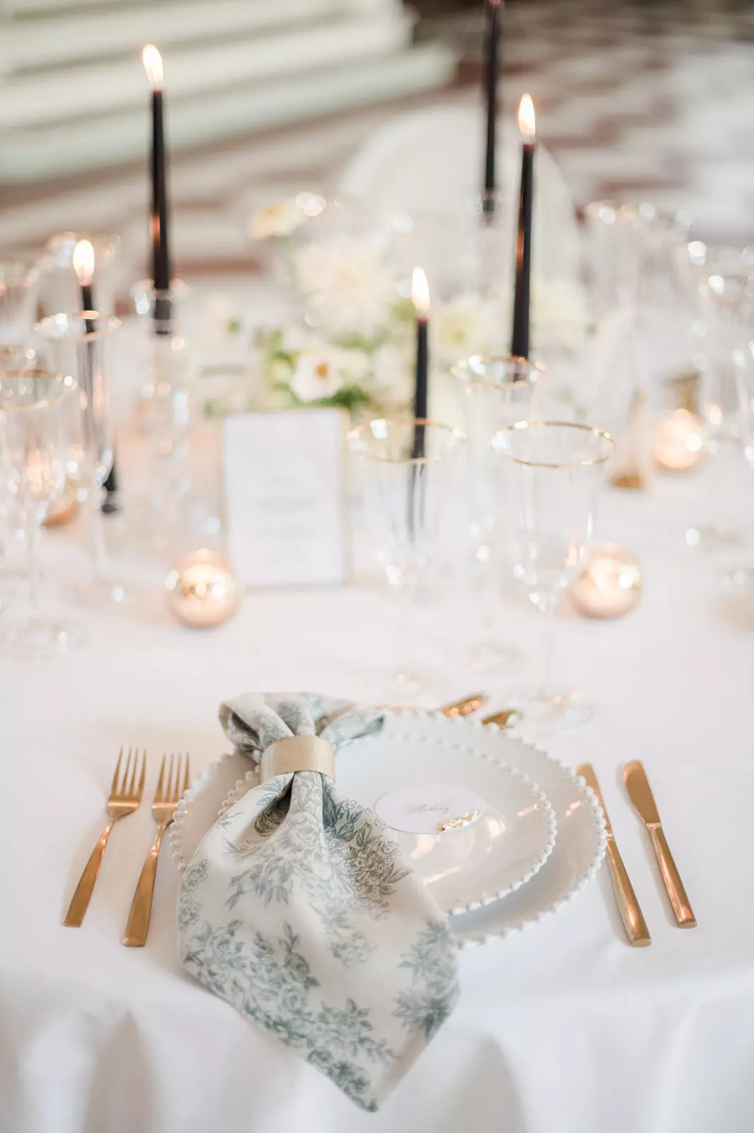 photos de mariage Shooting-Hippodrome table élégante