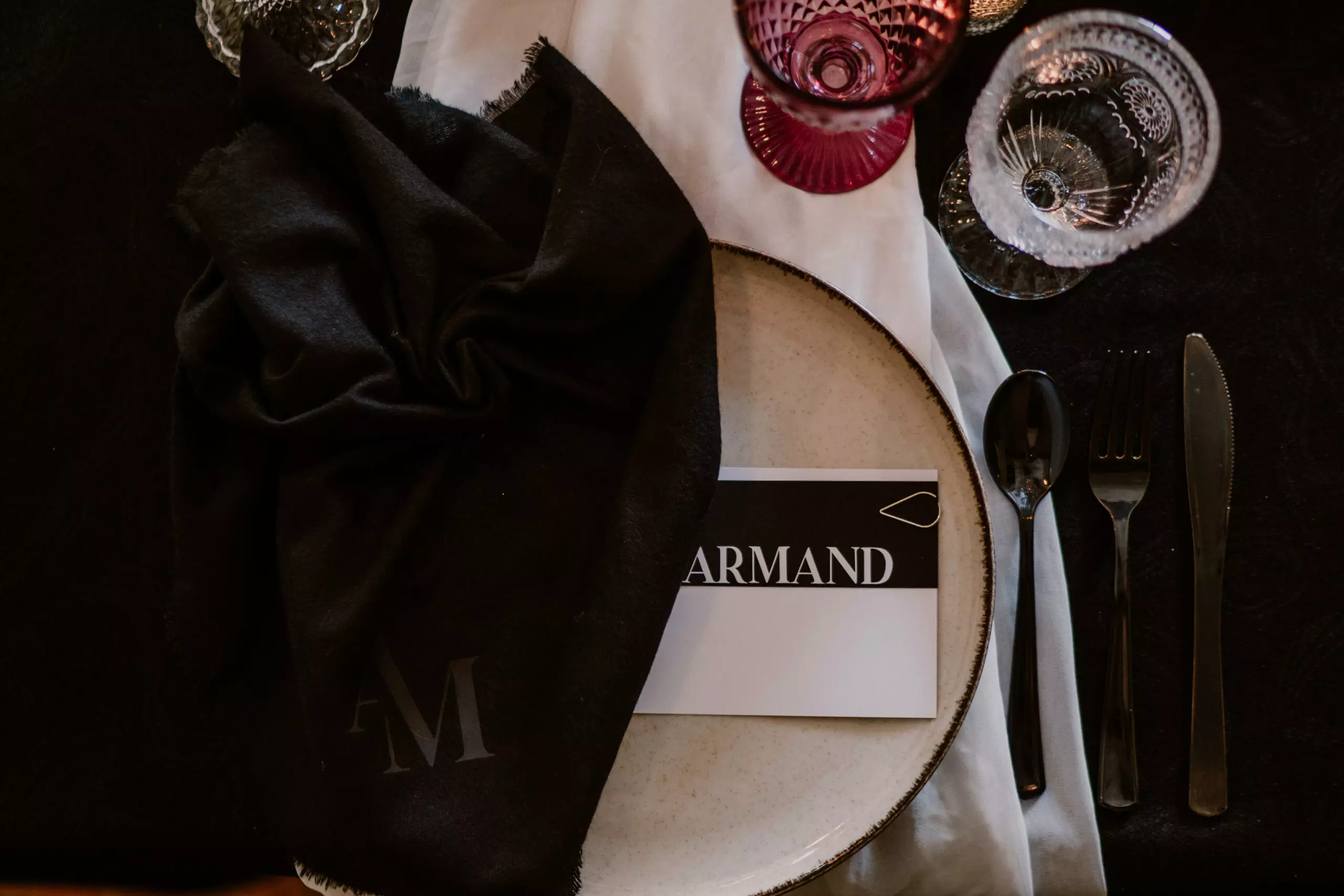 photos de mariage art de la table wedding designer