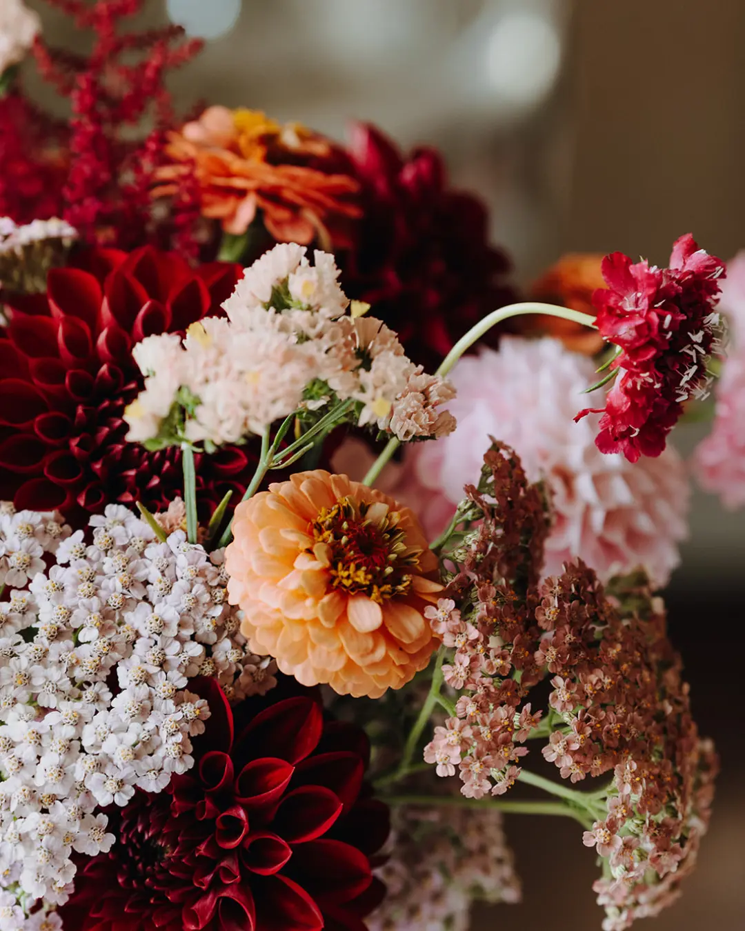 photos de mariage coloré décoration fleurs normandie