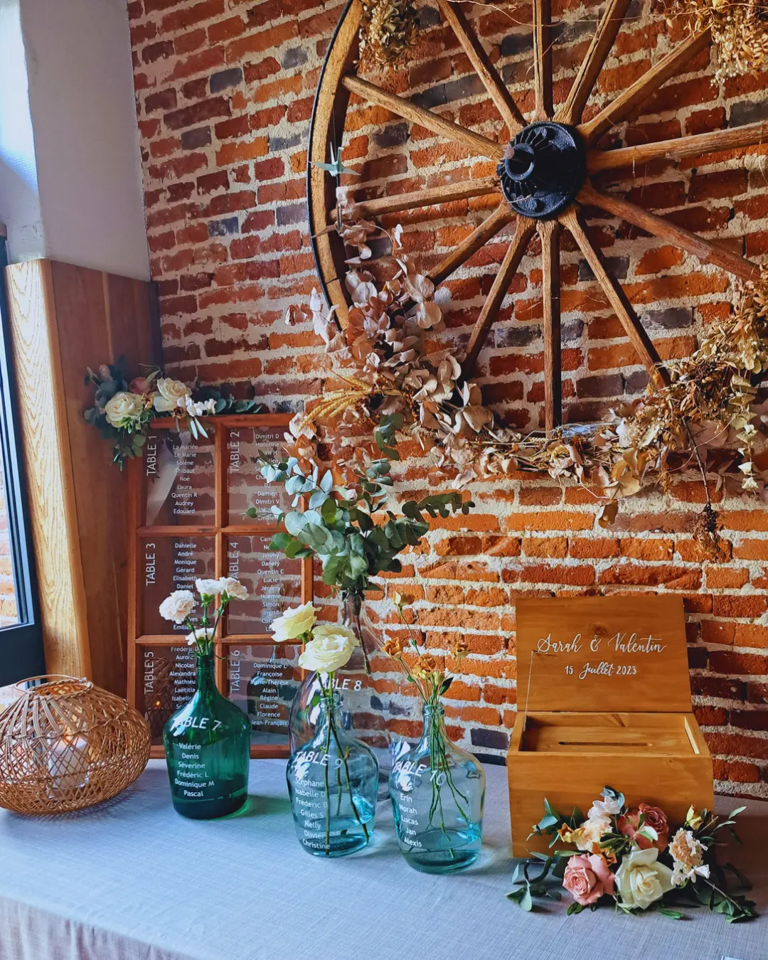 photos de mariage naturel et chaleureux plan de table wedding designer