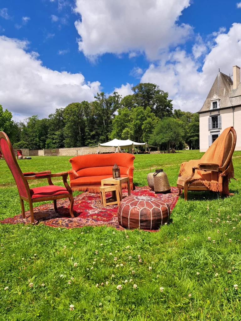codes d'une déco mariage bohème 