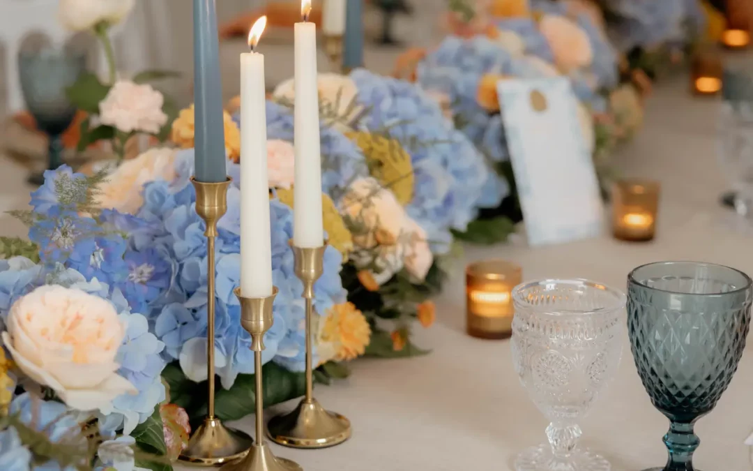 Location de bougeoirs et photophores pour mariage en Normandie