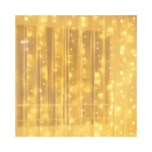 Rideau lumineux José 3 mètres LED fines pour mariage en Normandie