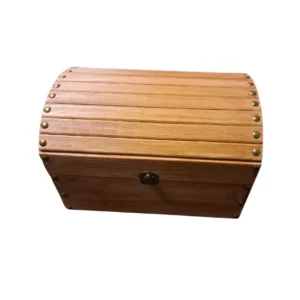 Coffre en bois Timéo 28,5 x 19 cm pour mariage en Normandie