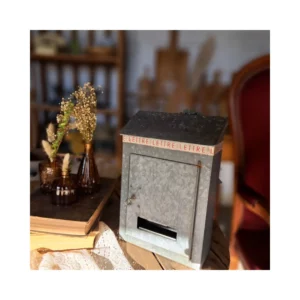 Urne mariage boîte à lettres vintage Ophélie location Normandie