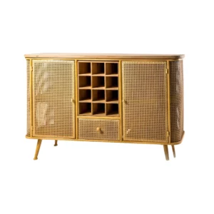 buffet en rotin mariage bar candy bar location normandie