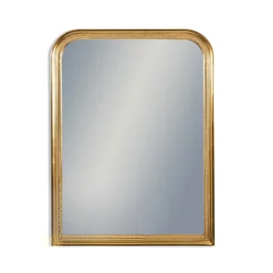 miroir doré perlé antique plan de table mariage location Normandie