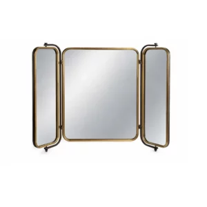 miroir triptyque doré décoration mariage location Normandie