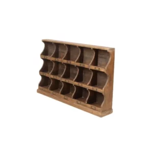 presentoir à casiers en bois 15 compartiments mariage plan table location normandie