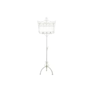 pupitre mariage fer forgé blanc réglable hauteur normandie